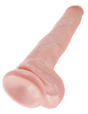 King Cock 14" Cock With Balls - Light