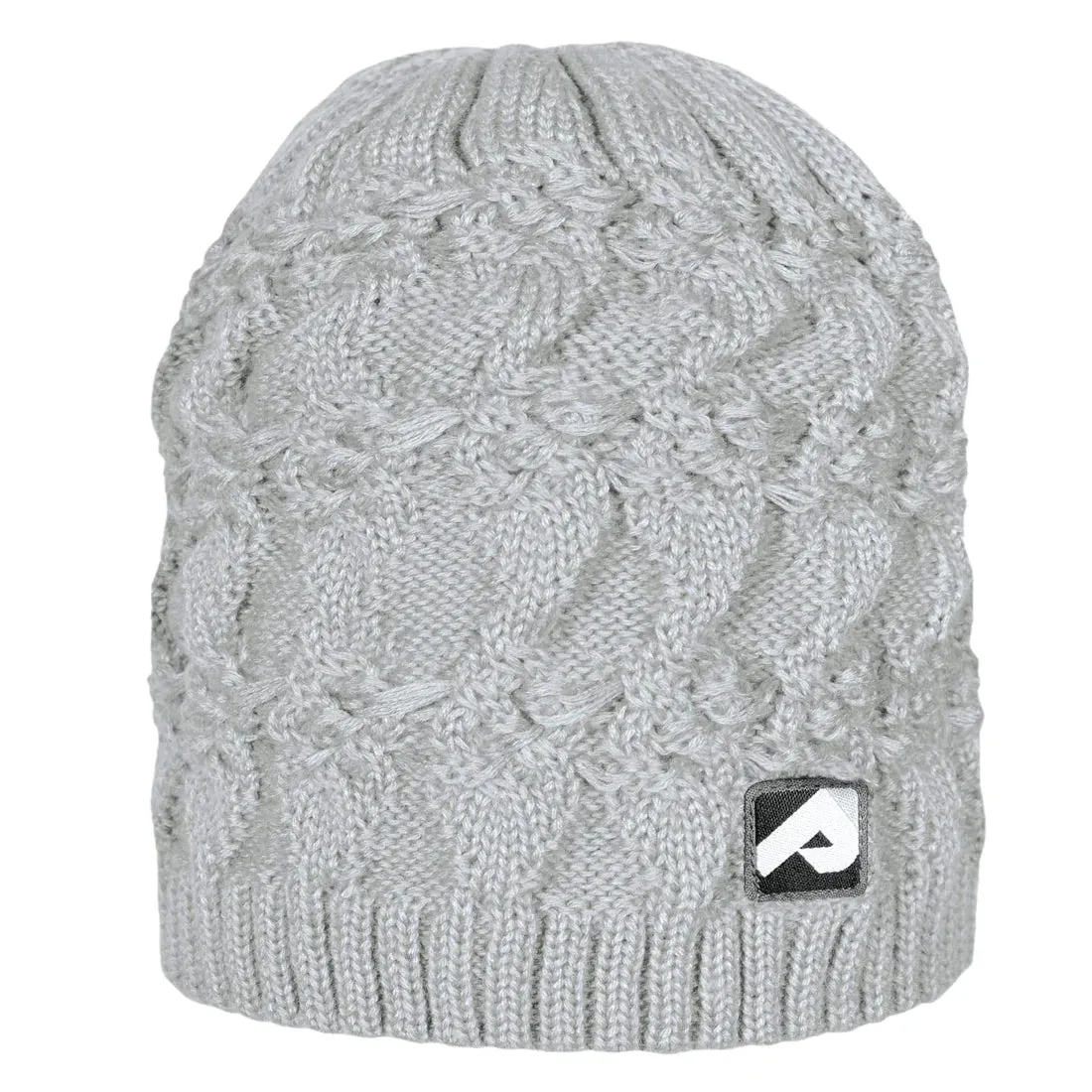 Knit Beanie - Light Grey