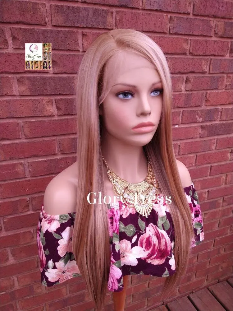 Lace Front Wig, Ombre Blonde Wig, Straight Wig, Blonde Wig, Glory Tress Wigs //AWESOME