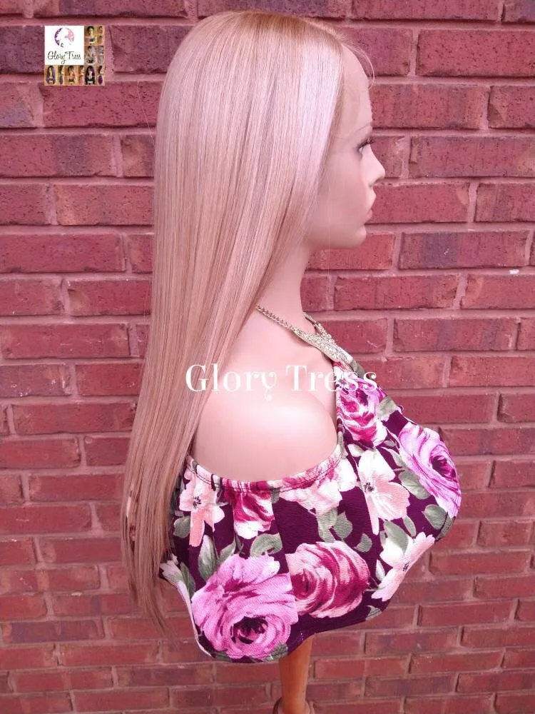 Lace Front Wig, Ombre Blonde Wig, Straight Wig, Blonde Wig, Glory Tress Wigs //AWESOME
