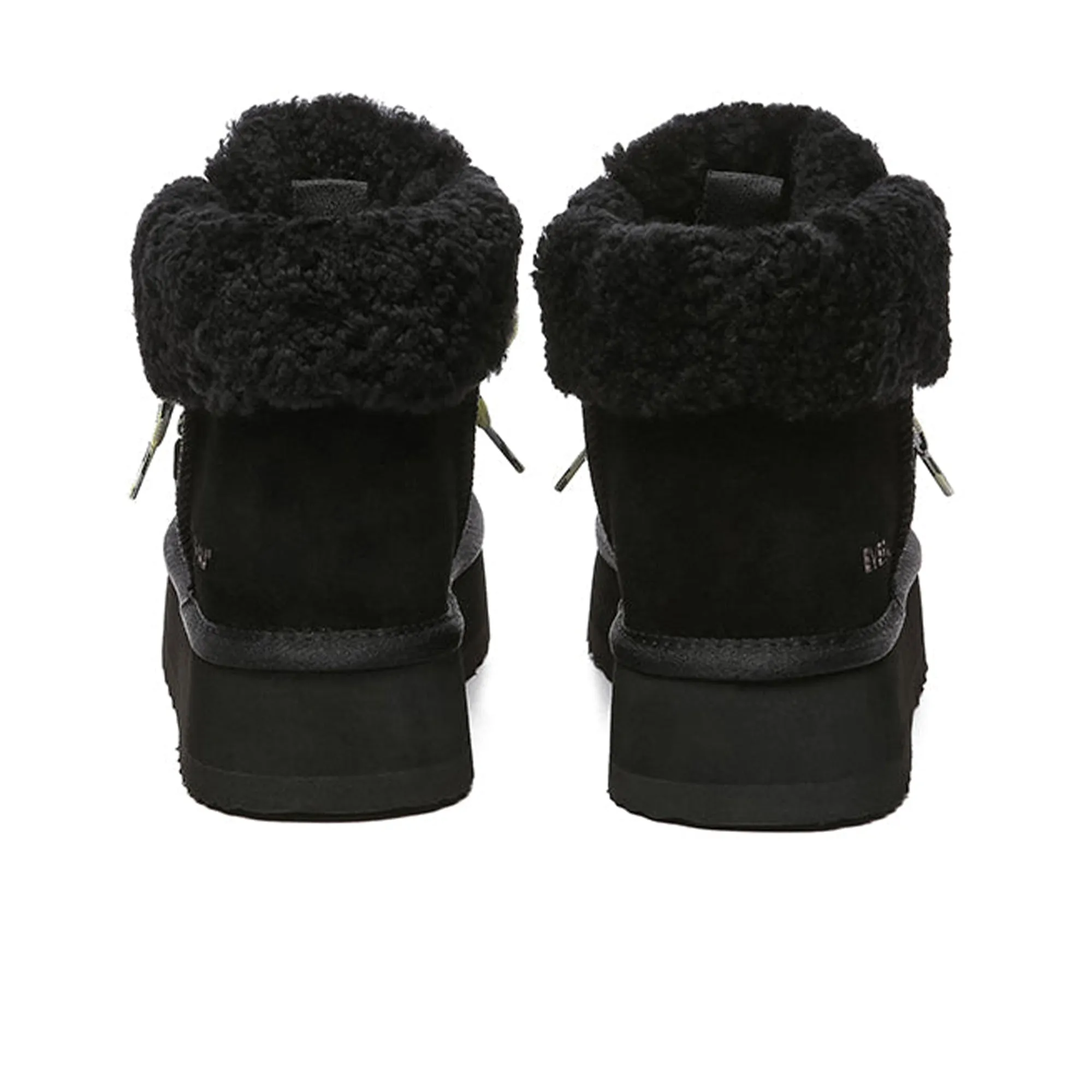 Lace-up Ankle Platform Boots