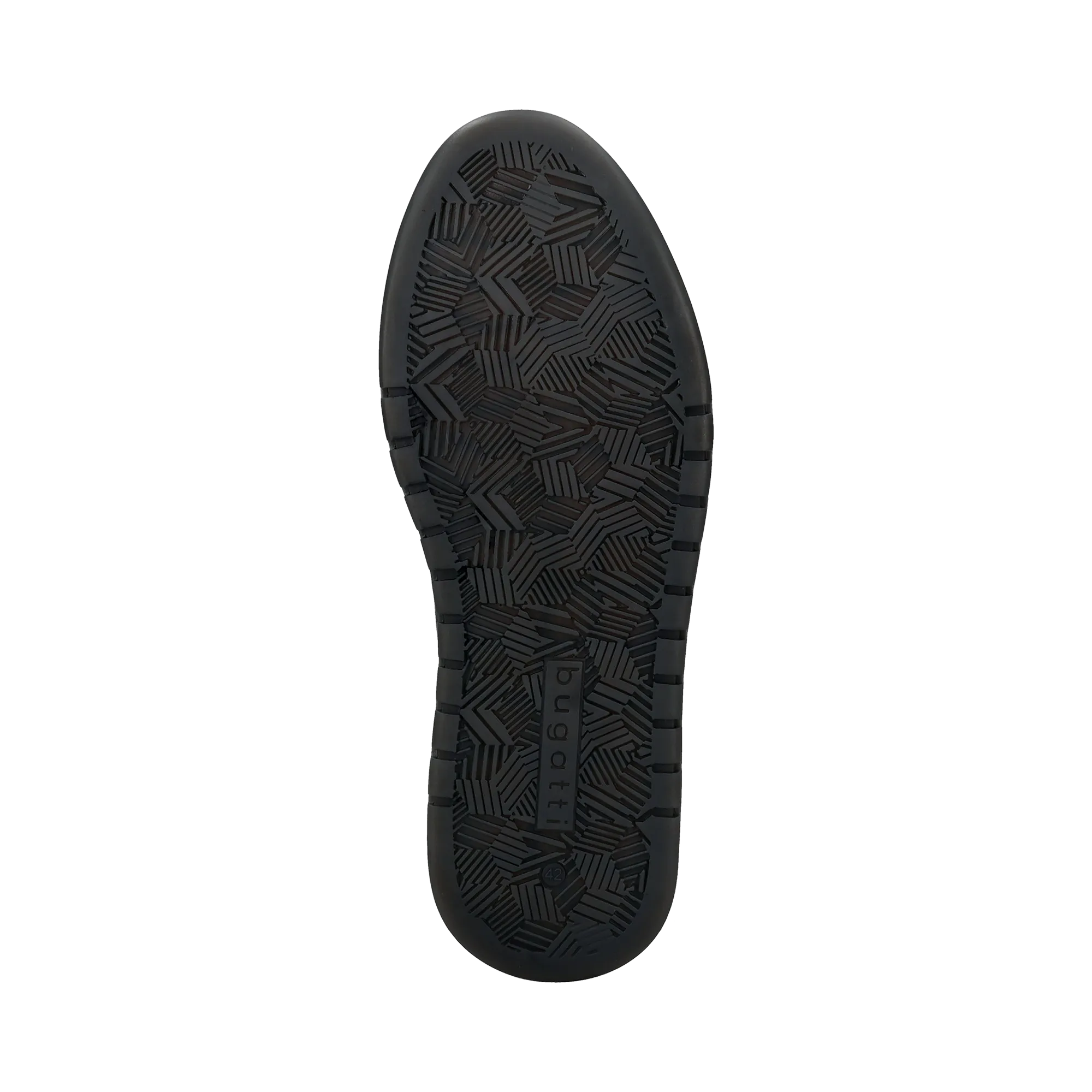 Leder Sneaker schwarz