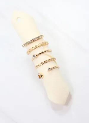 Leighton Ring Set GOLD