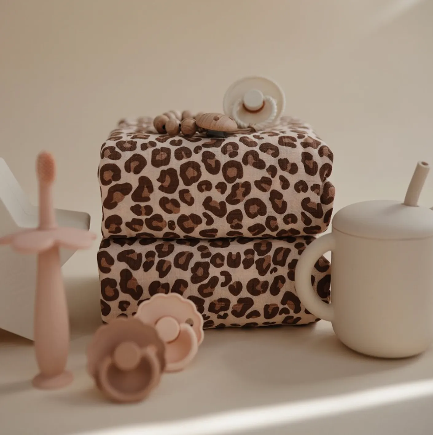 Leopard Print Swaddle