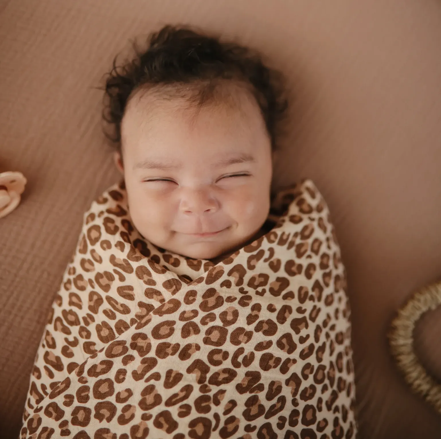Leopard Print Swaddle