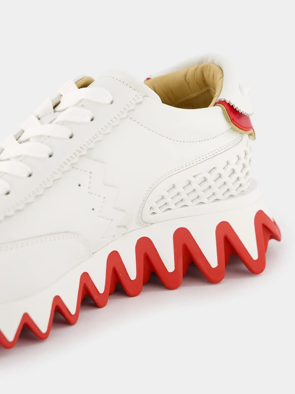 Loubishark Leather Low-Top Sneakers
