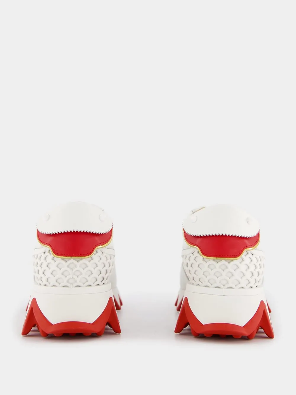 Loubishark Leather Low-Top Sneakers