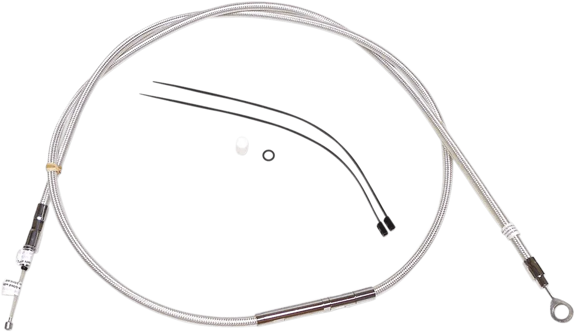 Magnum 32106HE Sterling Chromite II High Efficiency Braided Clutch Cable - 74 11/16in.