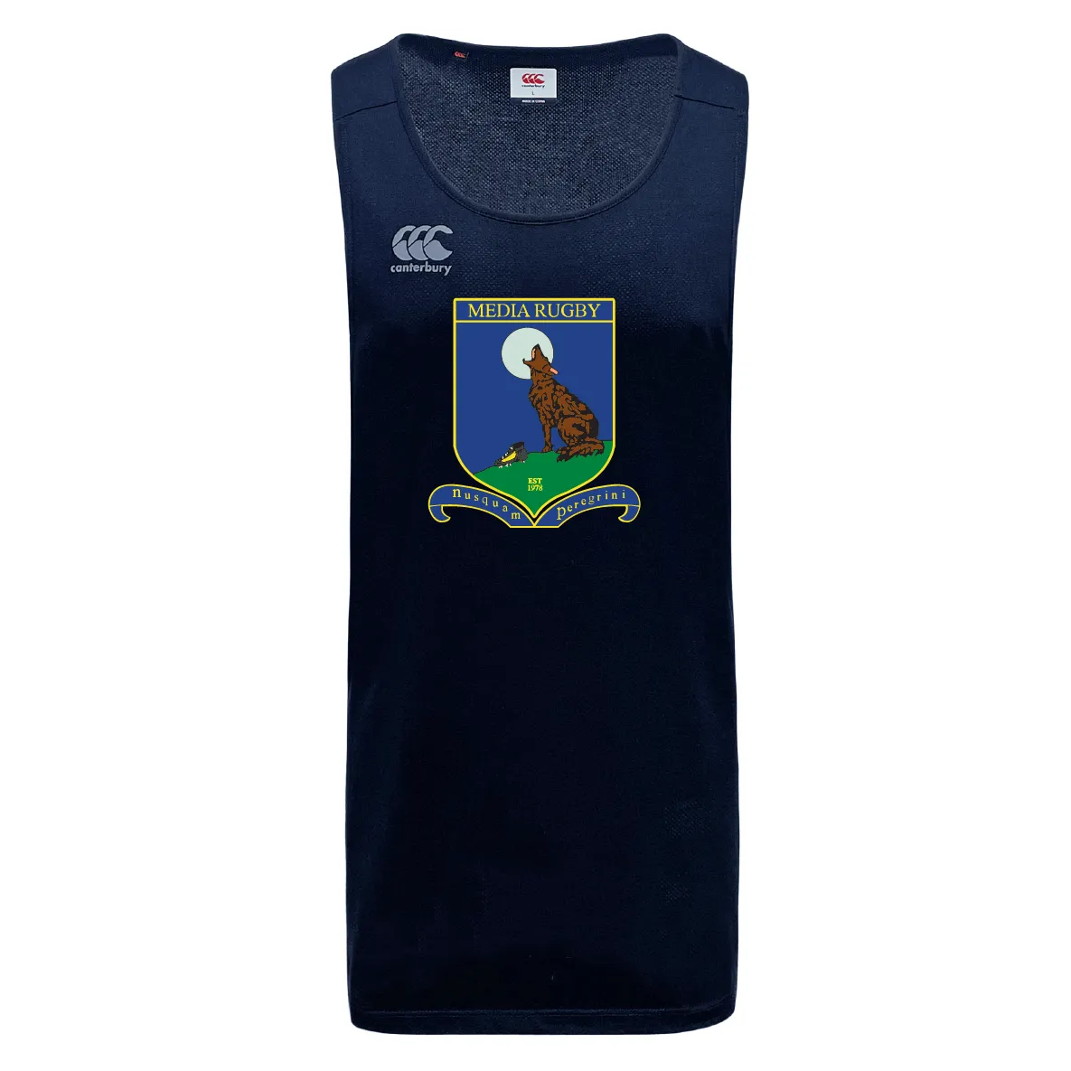 Media Rugby Tempo Vapodri Singlet by Canterbury