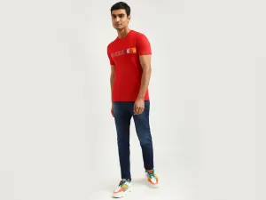 Men Solid Low Crotch Jeans