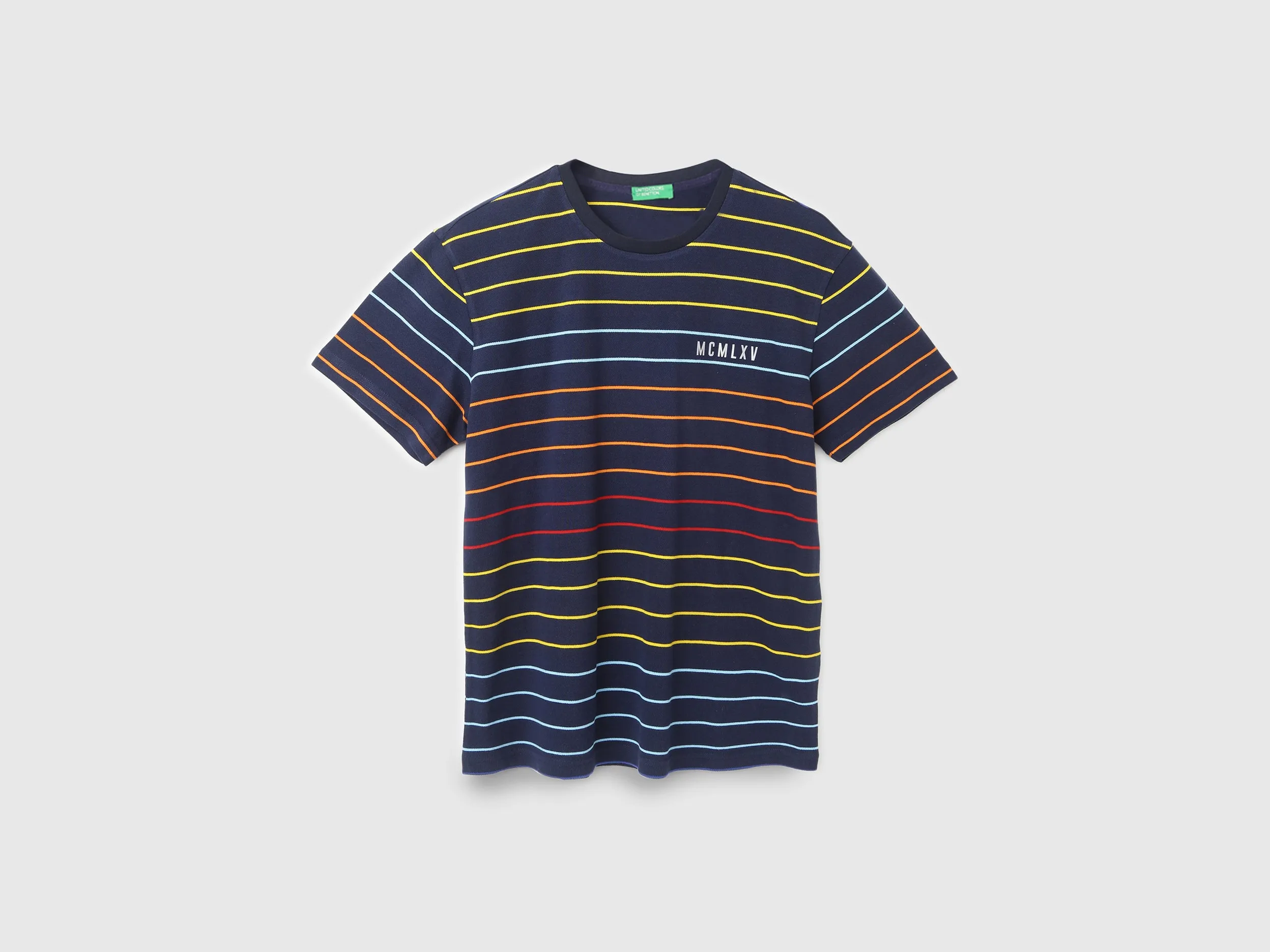 Mens Short Sleeve Stripe T-Shirt