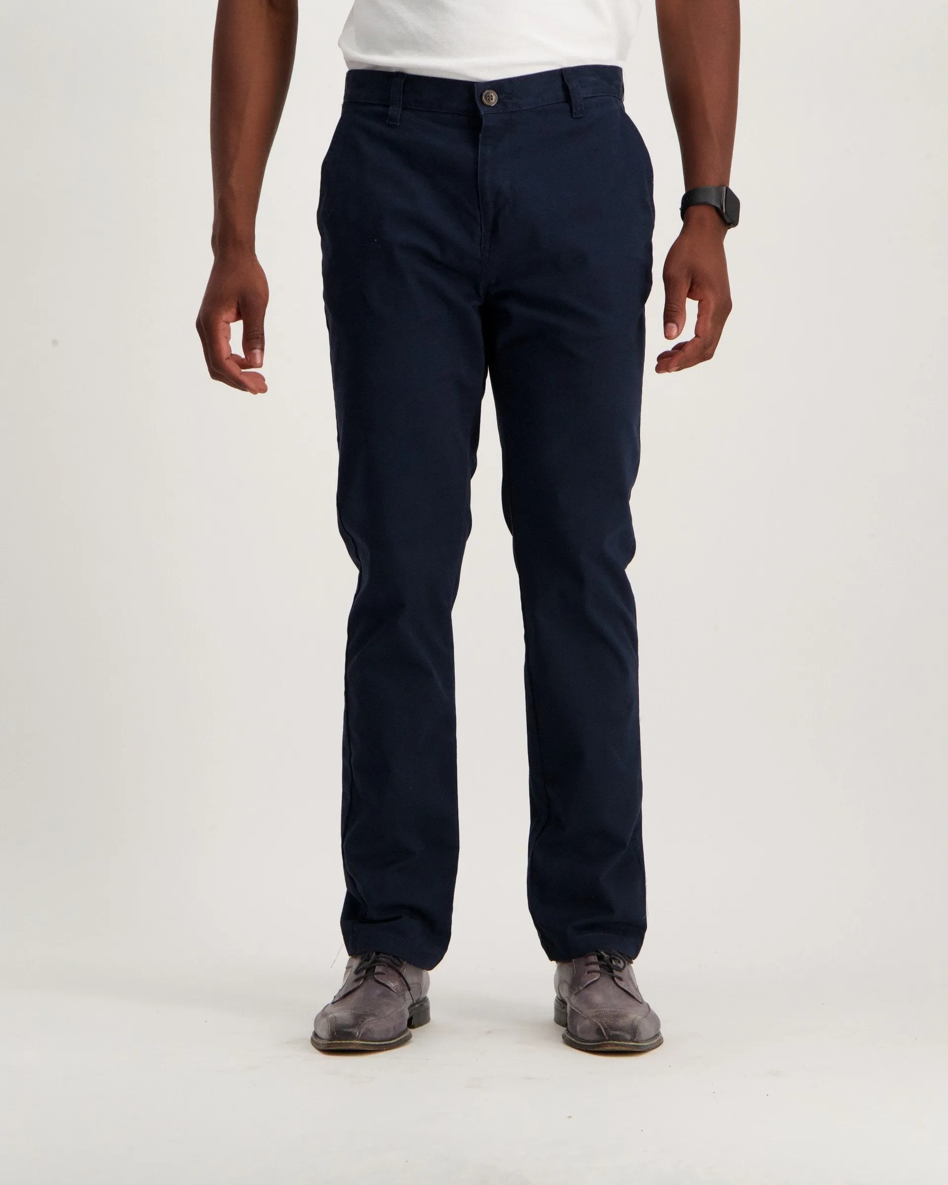 Men's Straight Stretch Chino Navy