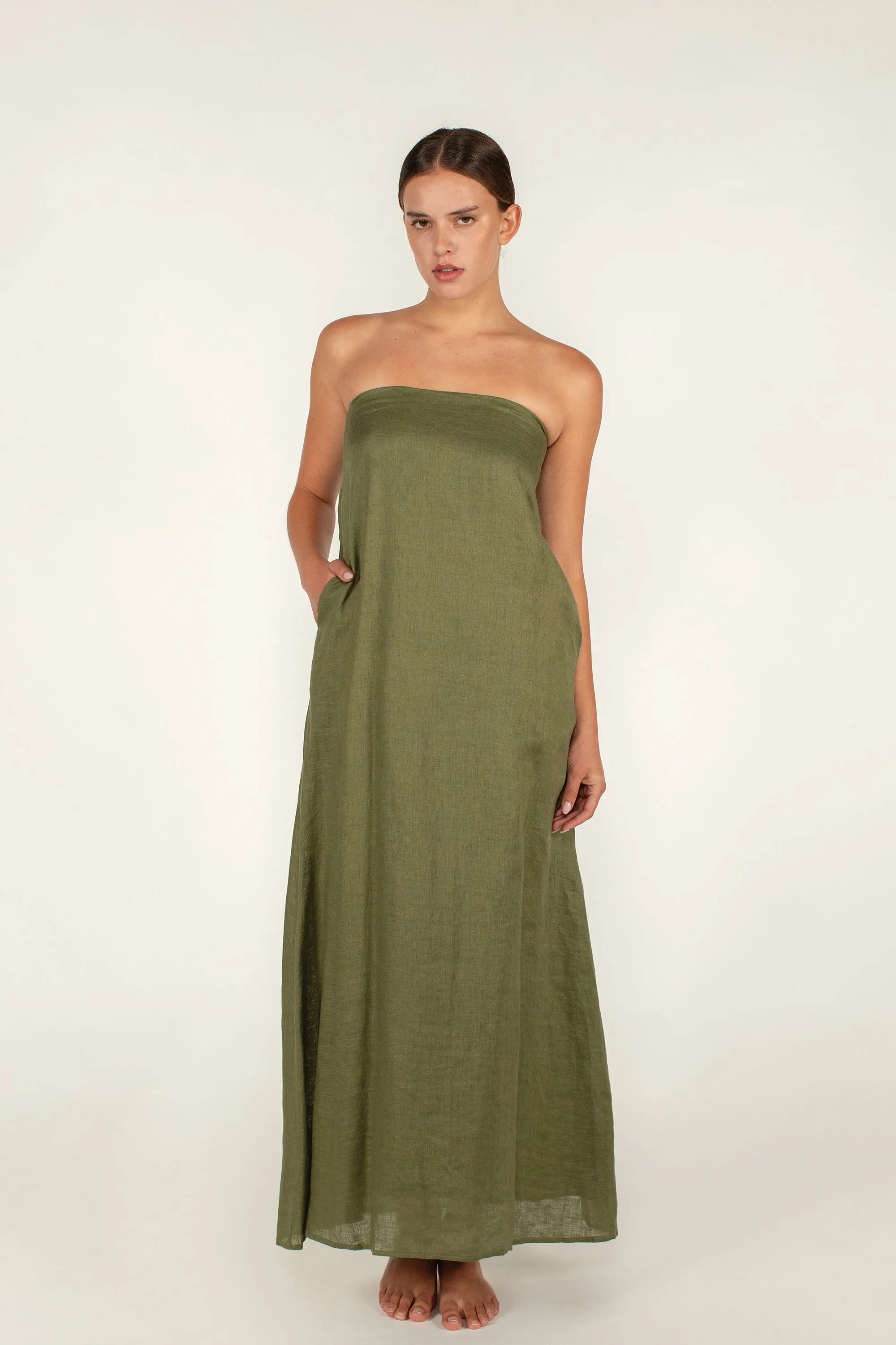 Mikoh Thani Maxi Dress in Chamise