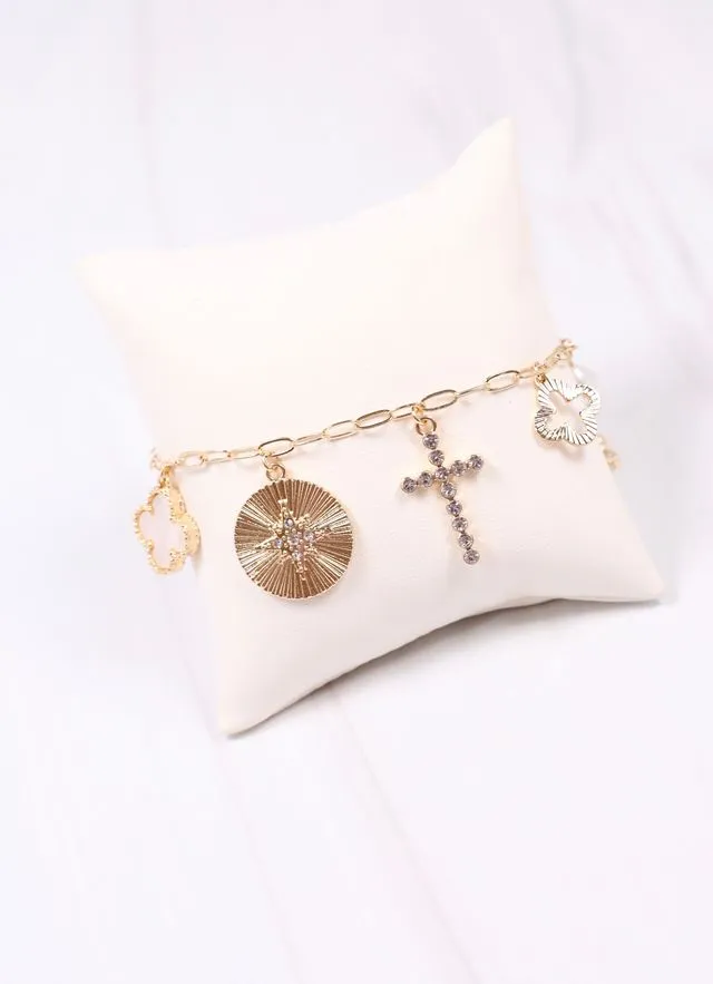 Mipsy Charm Bracelet GOLD