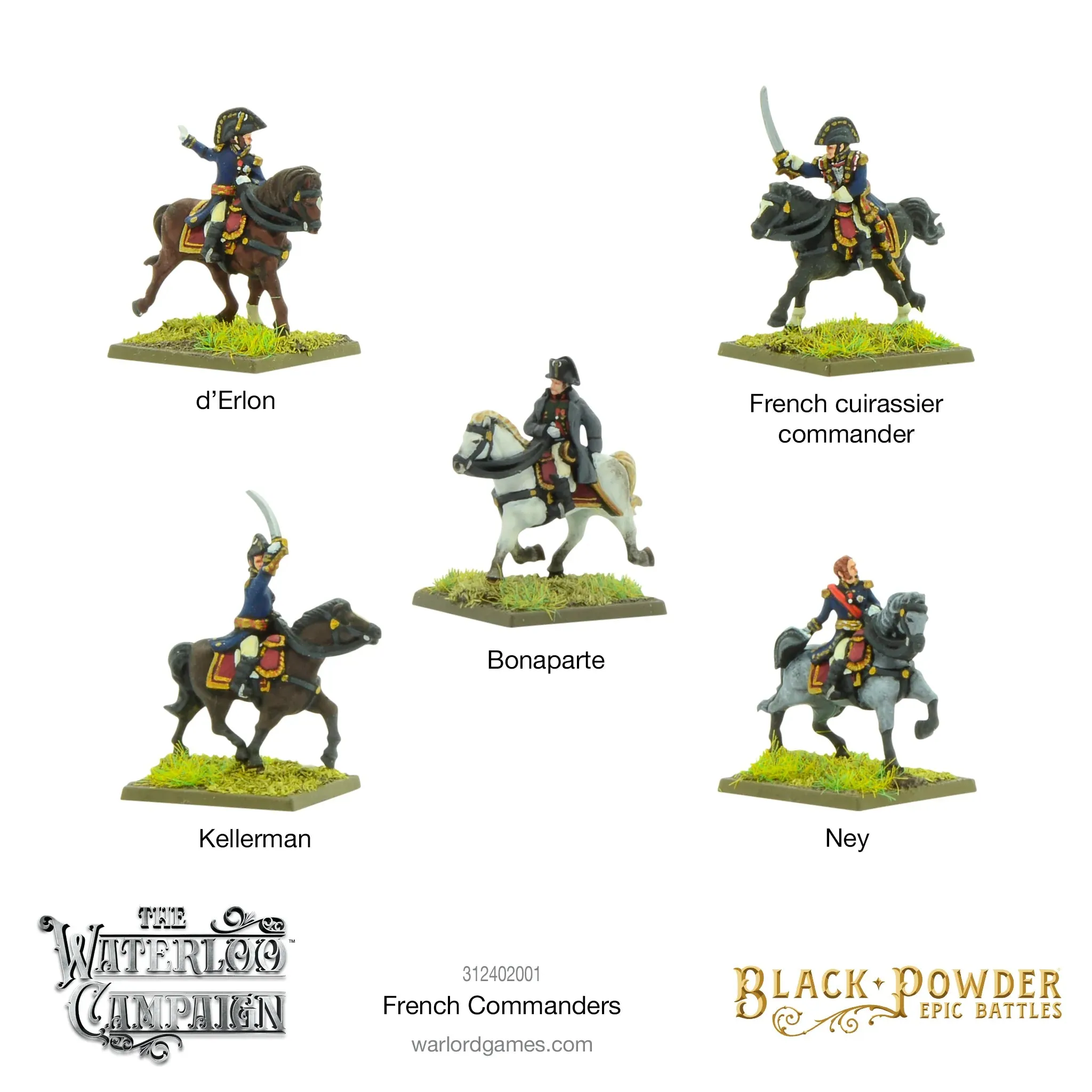 Napoleonic French Commanders - Black Powder Epic Battles