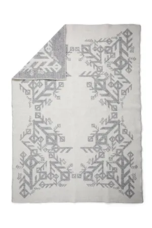 Nordic Love Wool Blanket - Light Grey