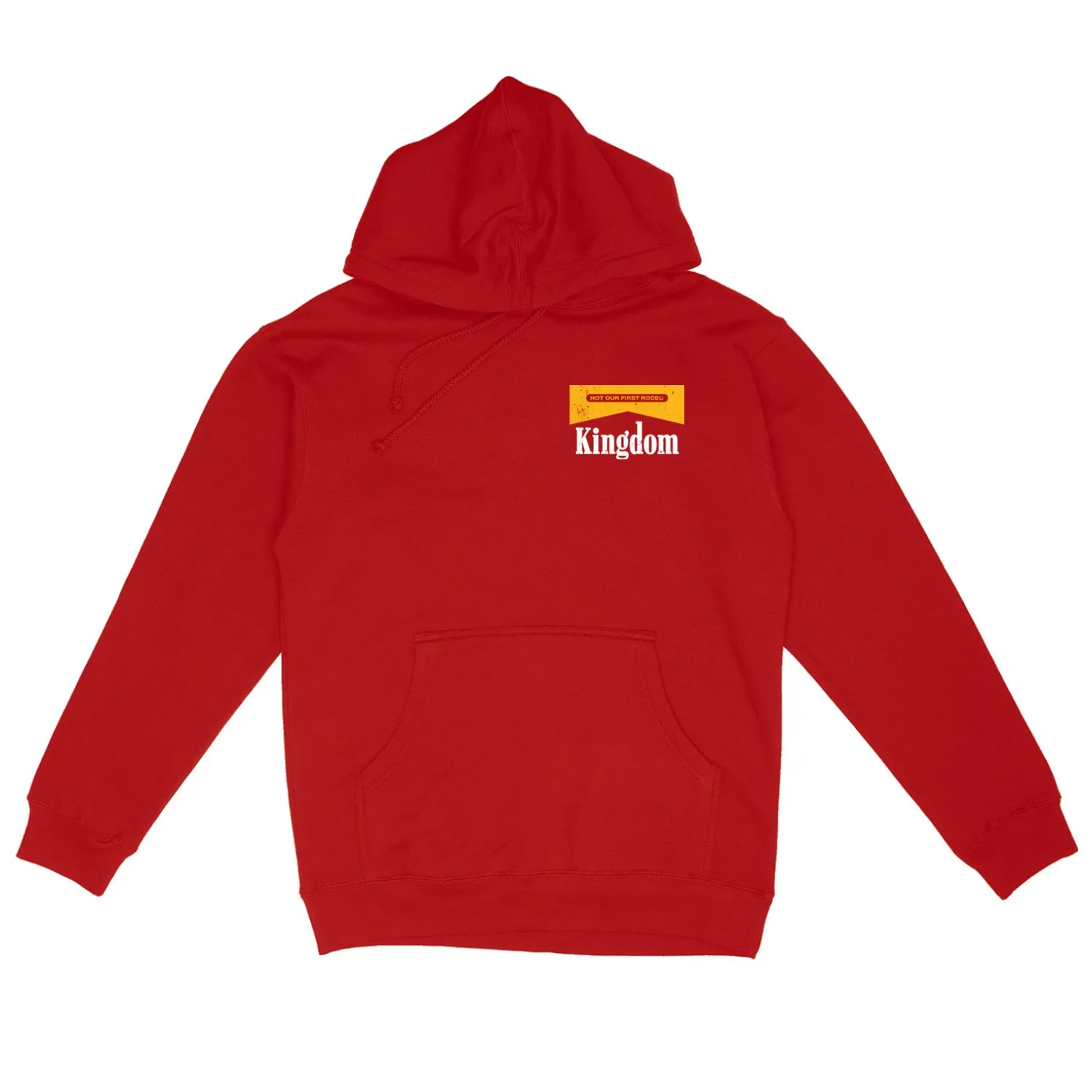 Not Our First Rodeo Hoodie - Red