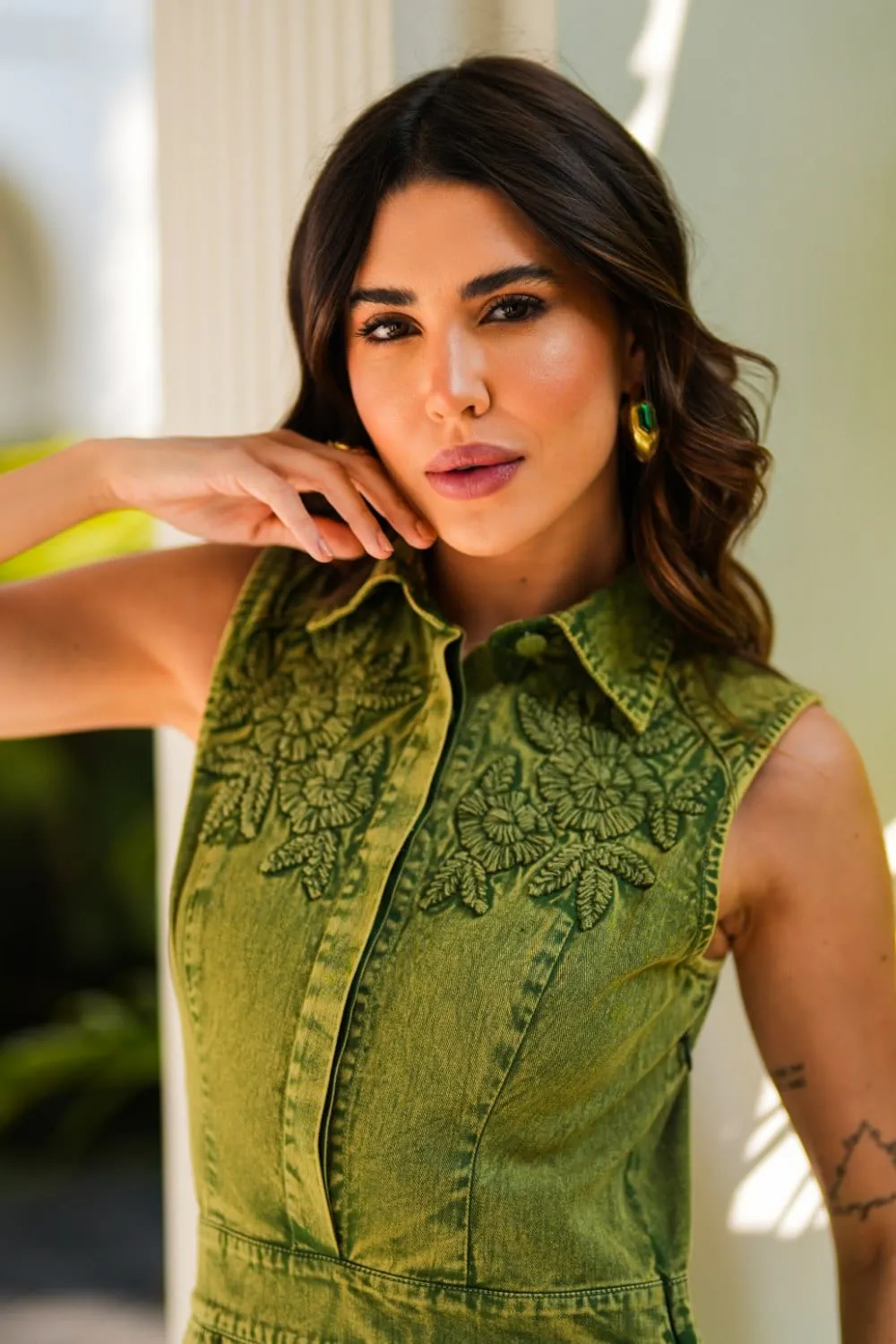 Nova denim dress