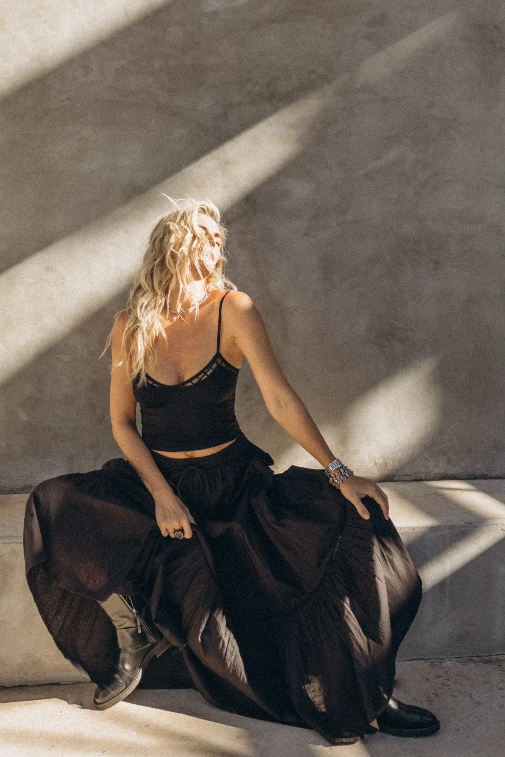 Ocean Skirt : Midnight