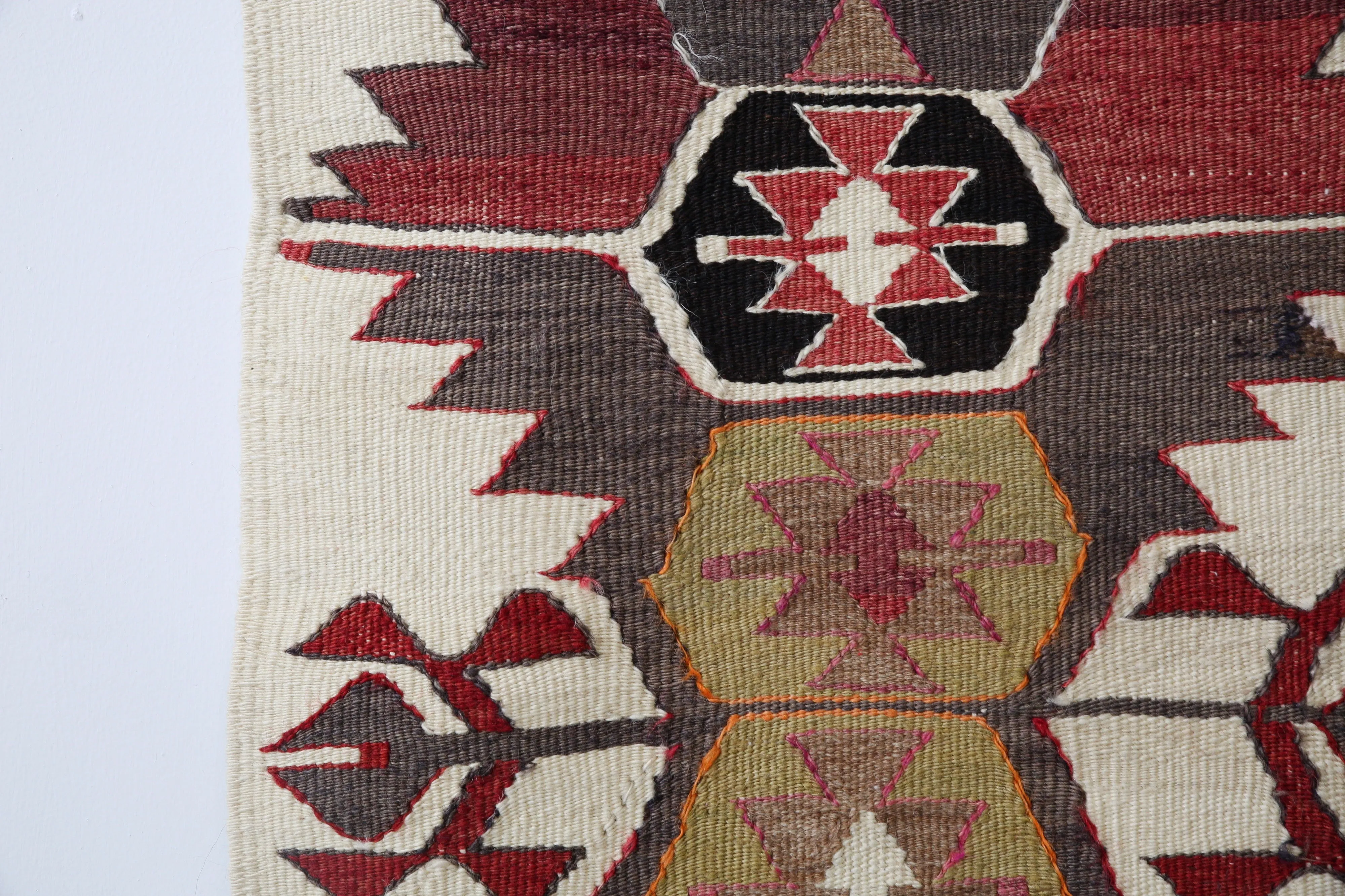 Old Turkish Anatolian Kilim Rug
