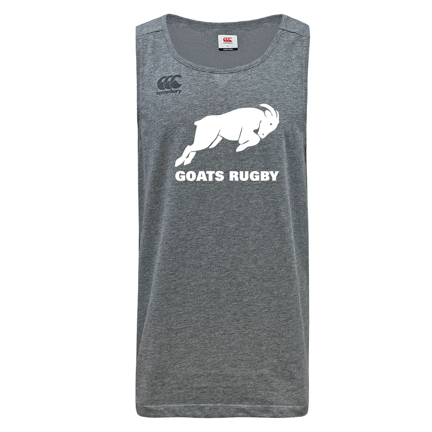 Omaha GOATS Rugby Tempo Vapodri Singlet by Canterbury