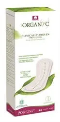 Organyc | Extra Long flat panty liners light flow | 77g