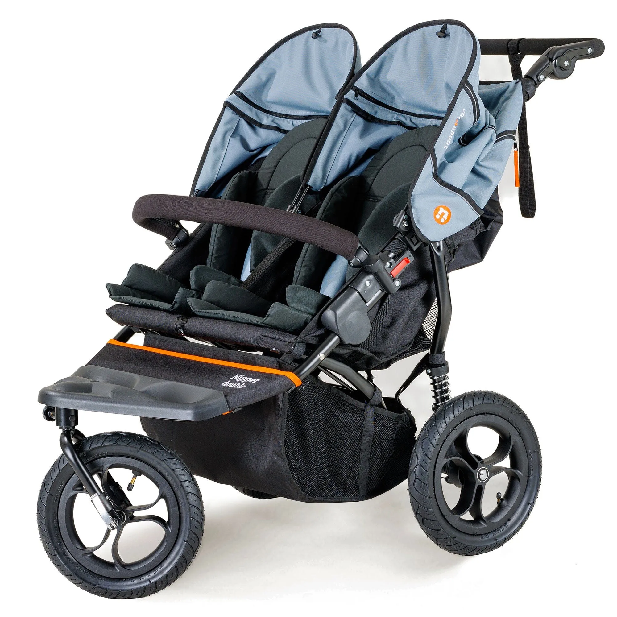 Out n About Double Nipper V5 Rock Salt Grey