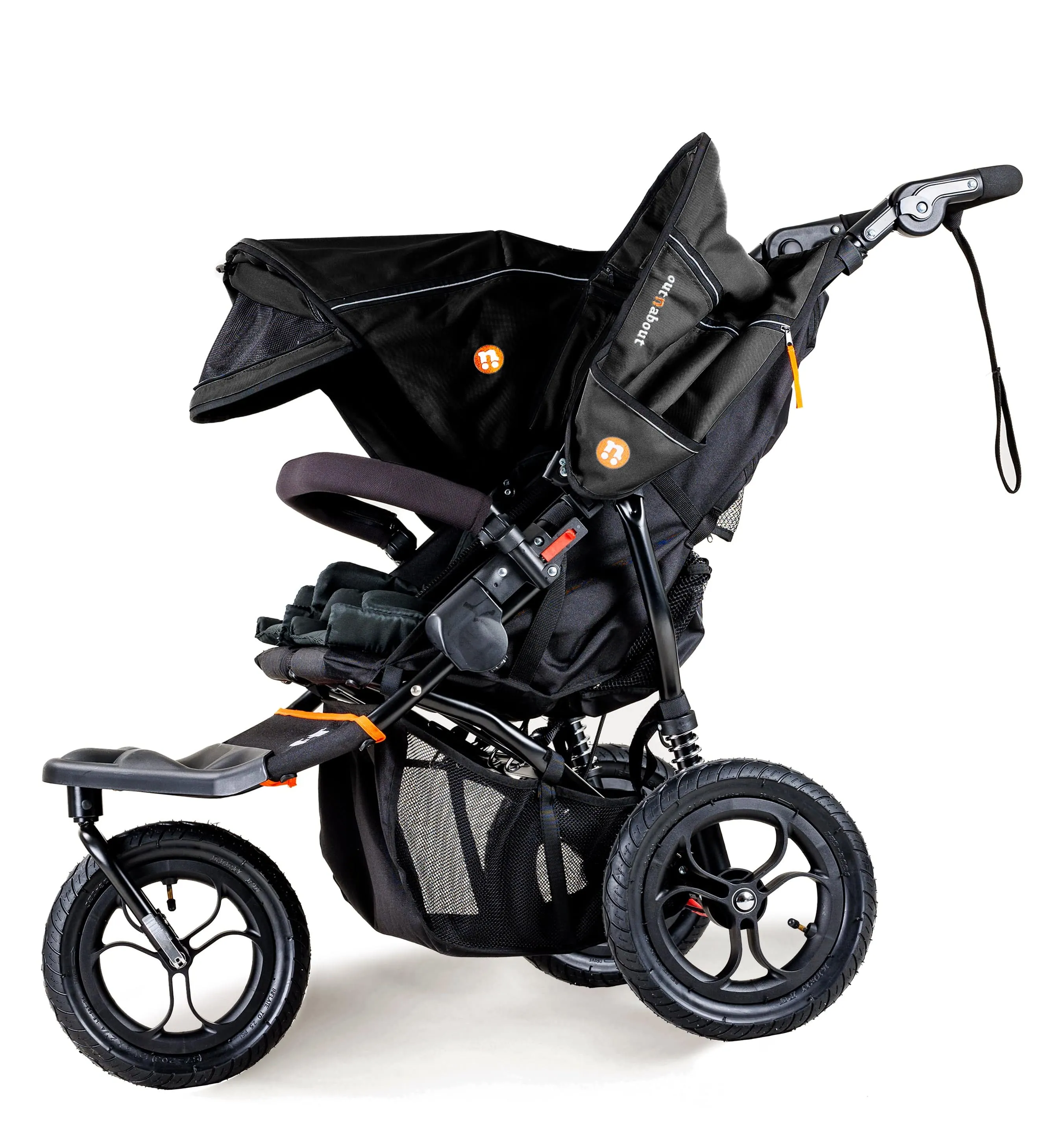 Out n About Nipper Double Duo Comfort Kit in Summit Black
