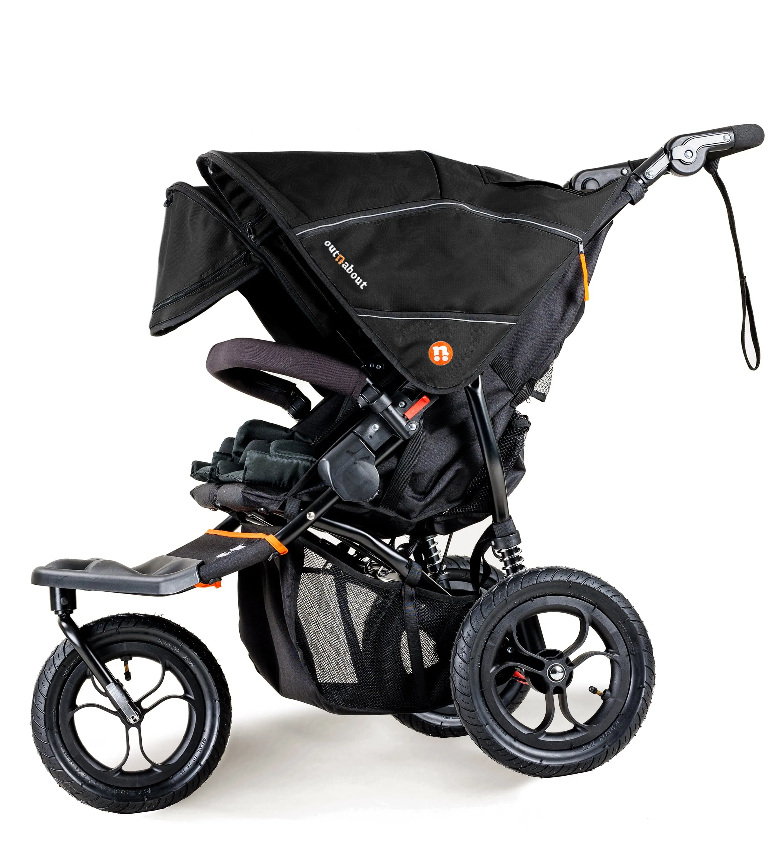 Out n About Nipper Double Duo Comfort Kit in Summit Black