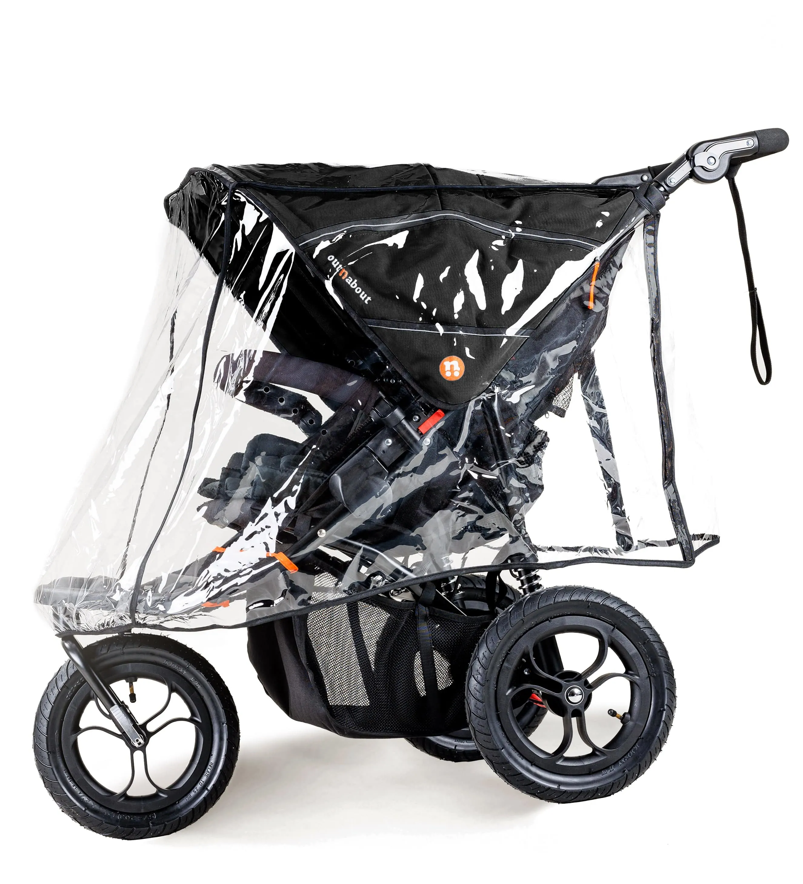 Out n About Nipper Double Duo Comfort Kit in Summit Black