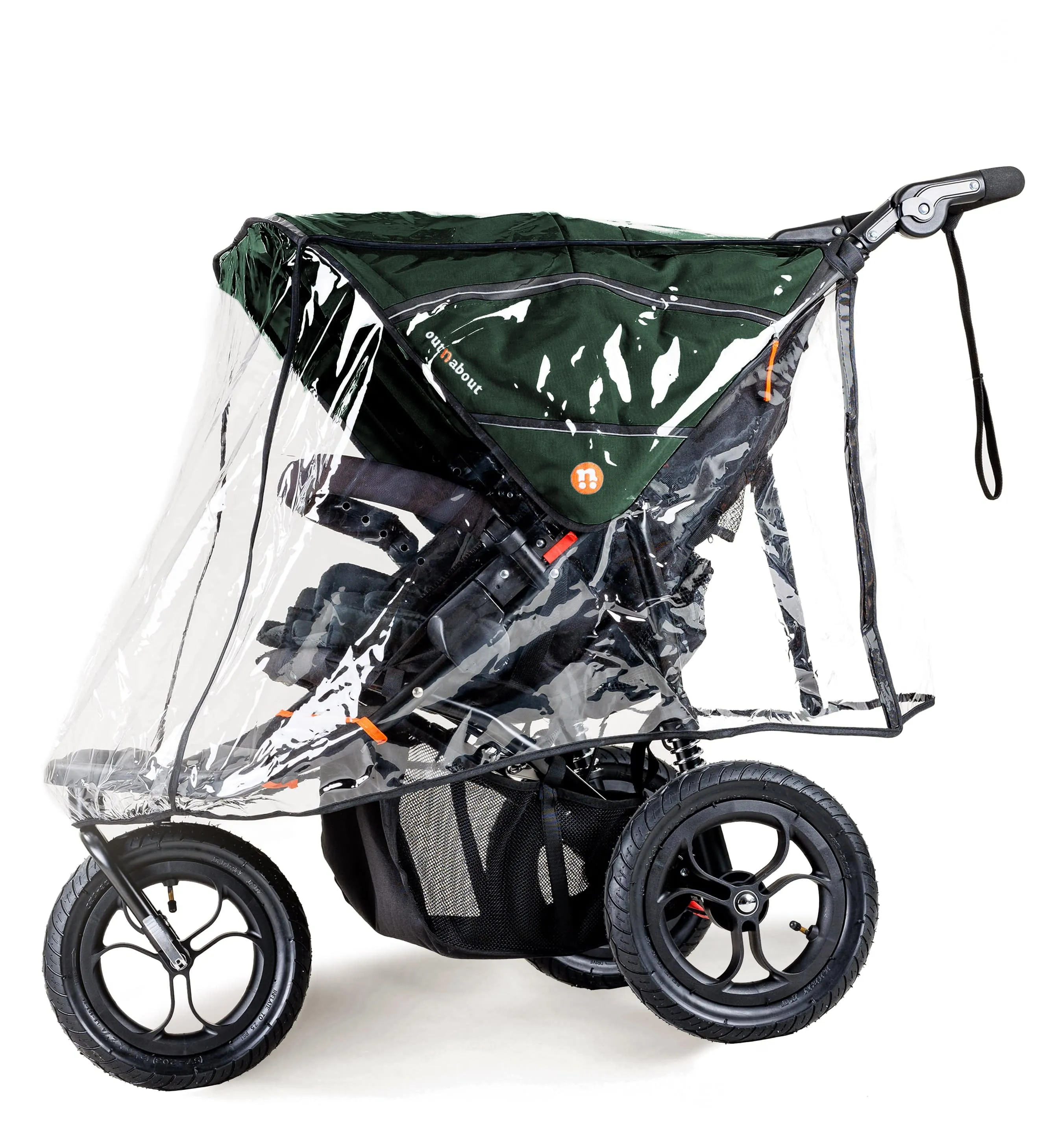 Out n About Nipper Double Twin Essentials Bundle in Sycamore Green