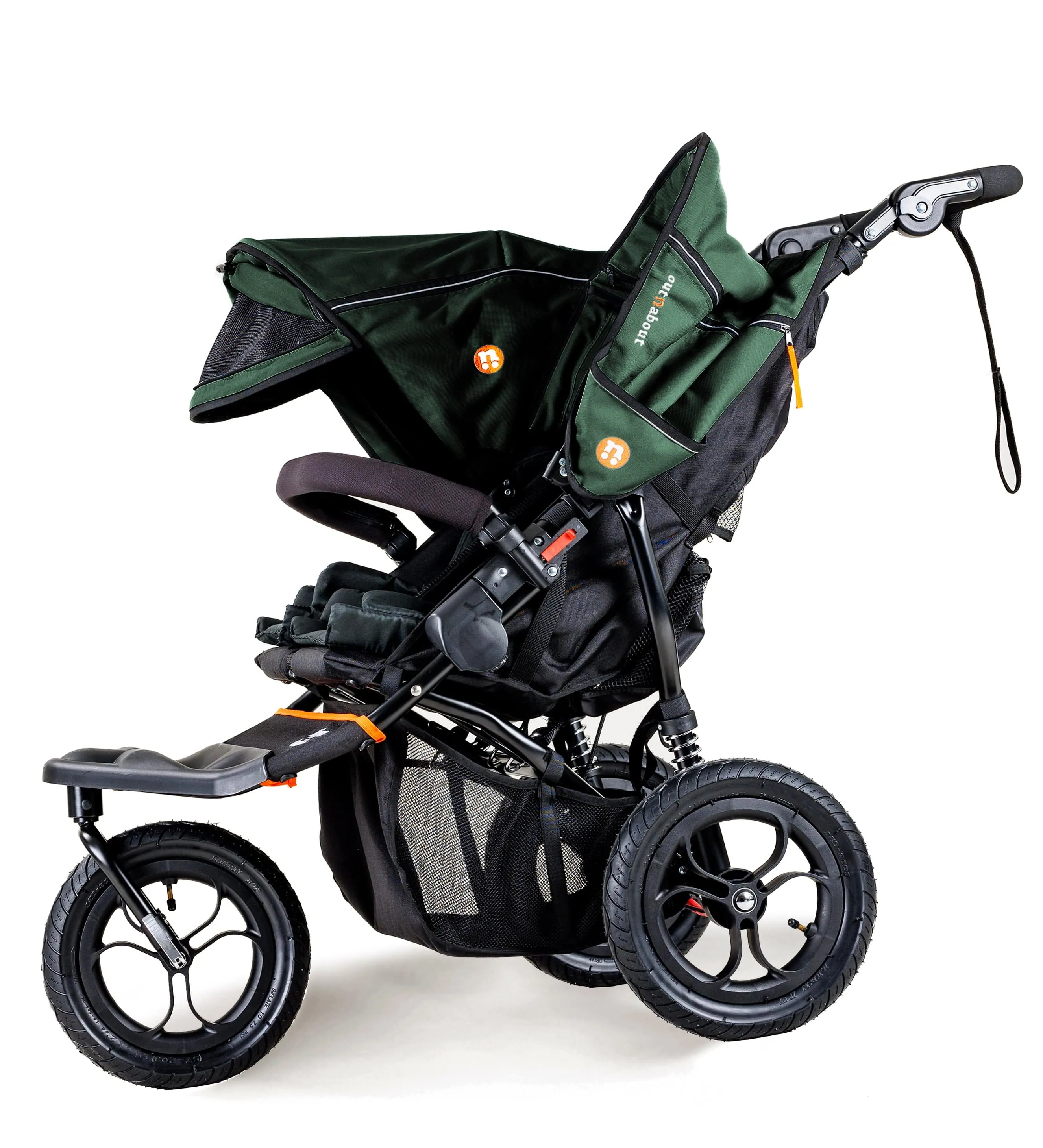 Out n About Nipper Double Twin Essentials Bundle in Sycamore Green