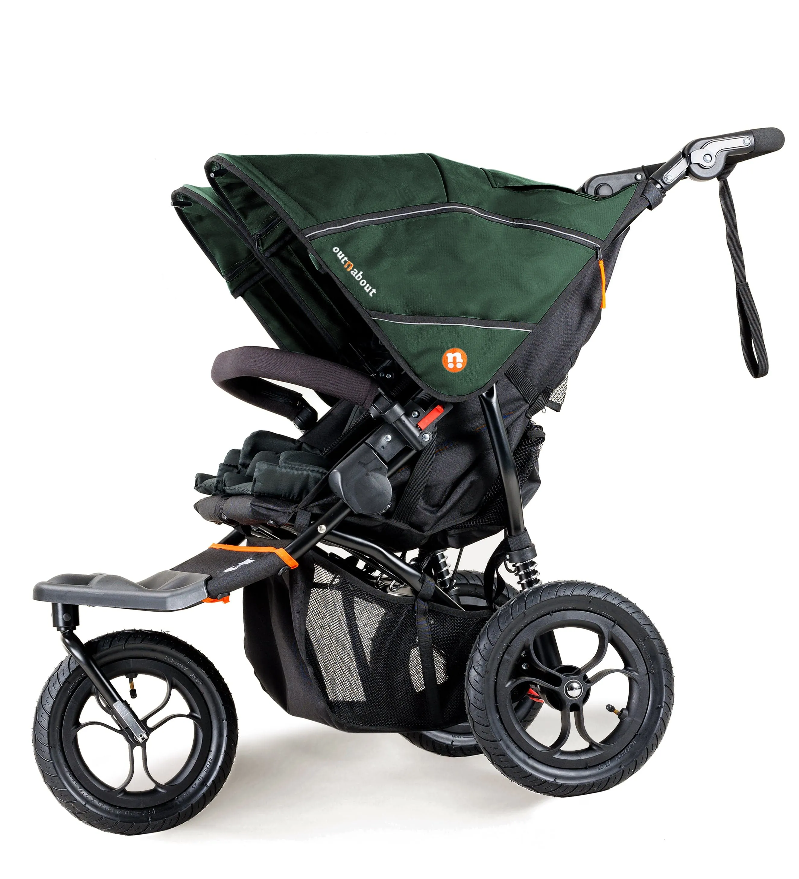 Out n About Nipper Double Twin Essentials Bundle in Sycamore Green
