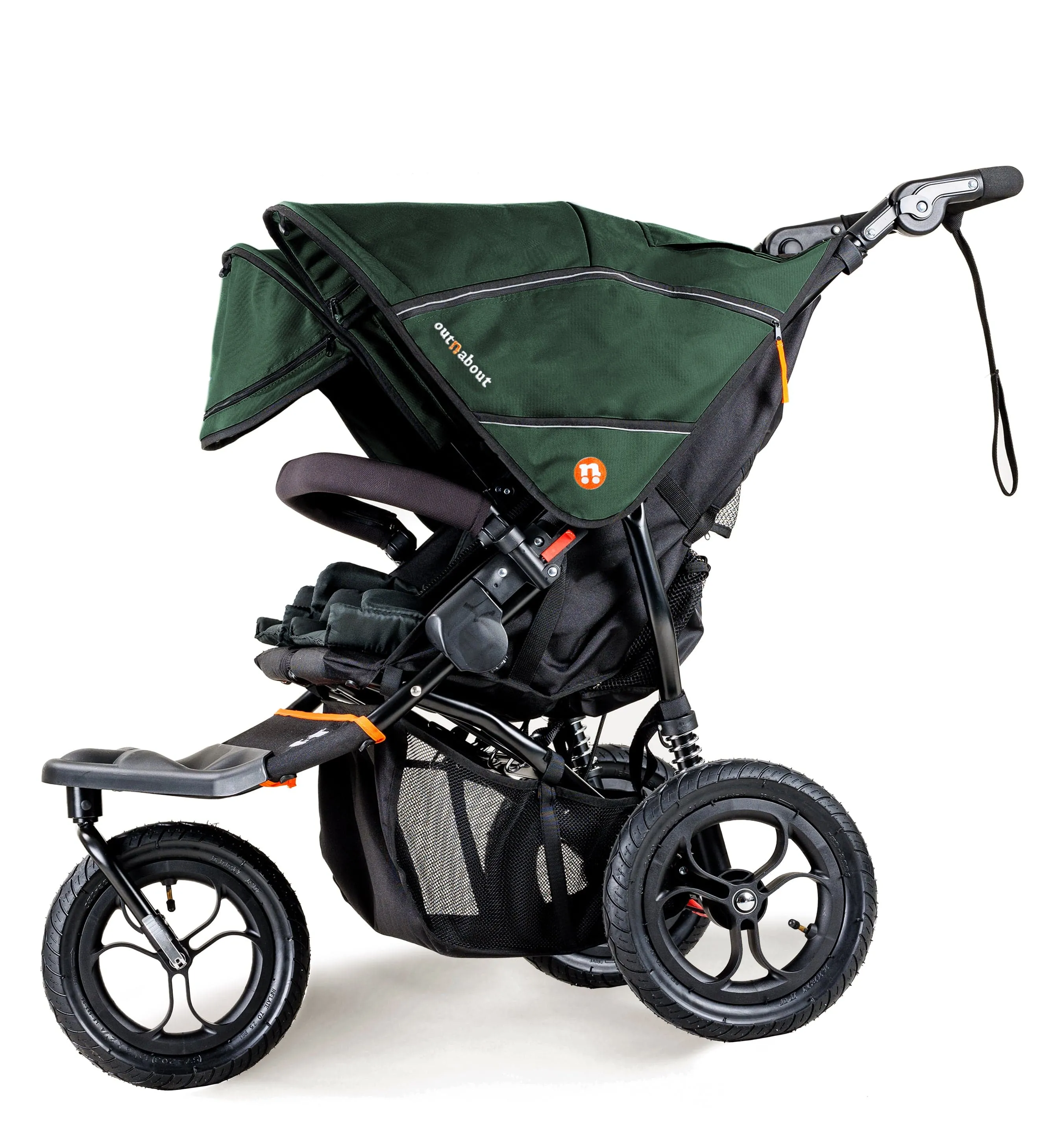 Out n About Nipper Double Twin Essentials Bundle in Sycamore Green