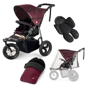 Out n About Nipper Single Comfort Kit in Brambleberry Red