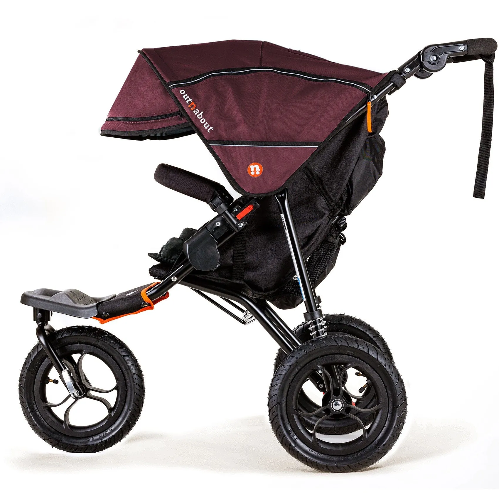 Out n About Nipper Single Maxi-Cosi Comfort Bundle in Brambleberry Red
