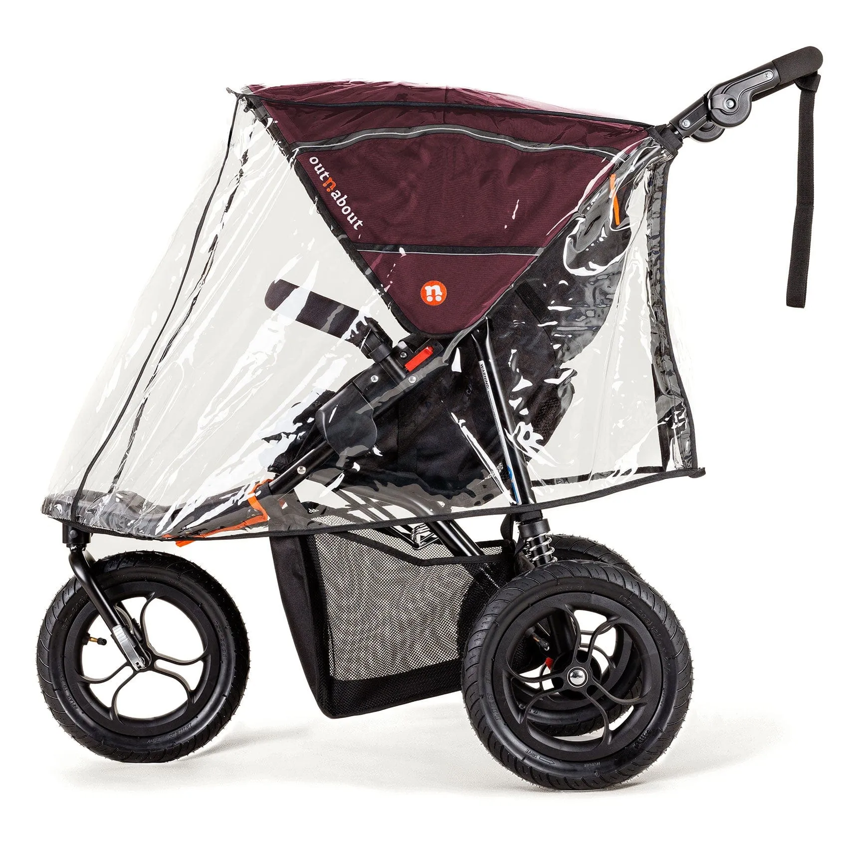 Out n About Nipper Single Maxi-Cosi Comfort Bundle in Brambleberry Red