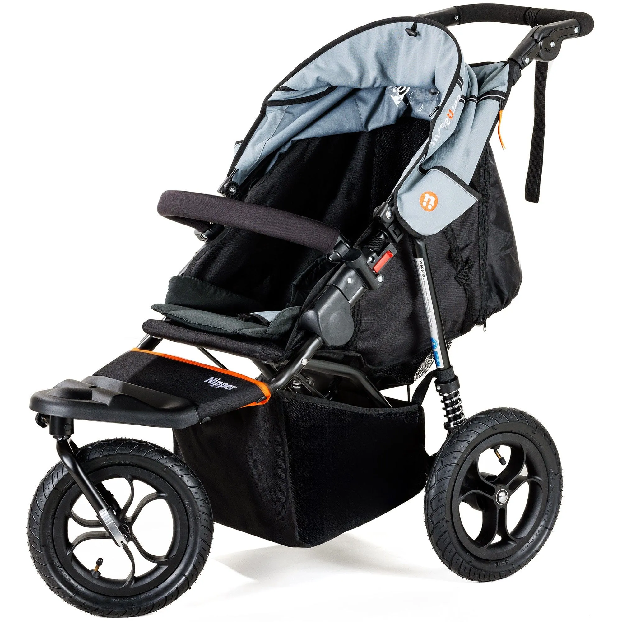 Out n About Nipper Single Maxi-Cosi Starter Bundle in Rock Salt Grey
