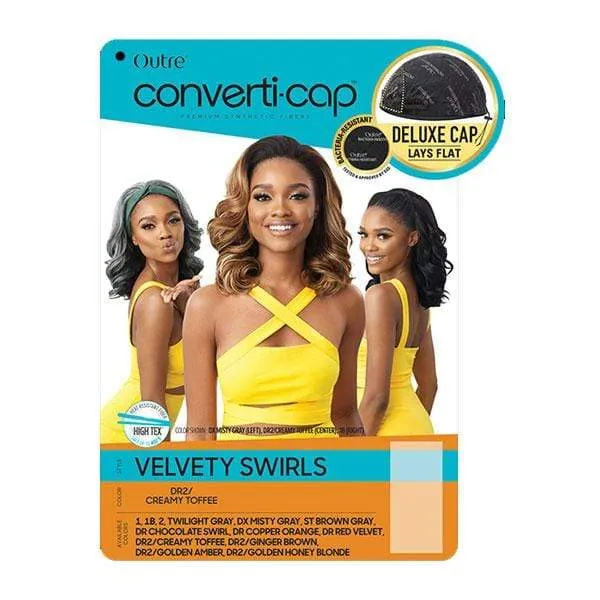 Outre Converti Cap Synthetic Hair Wig - VELVETY SWIRLS