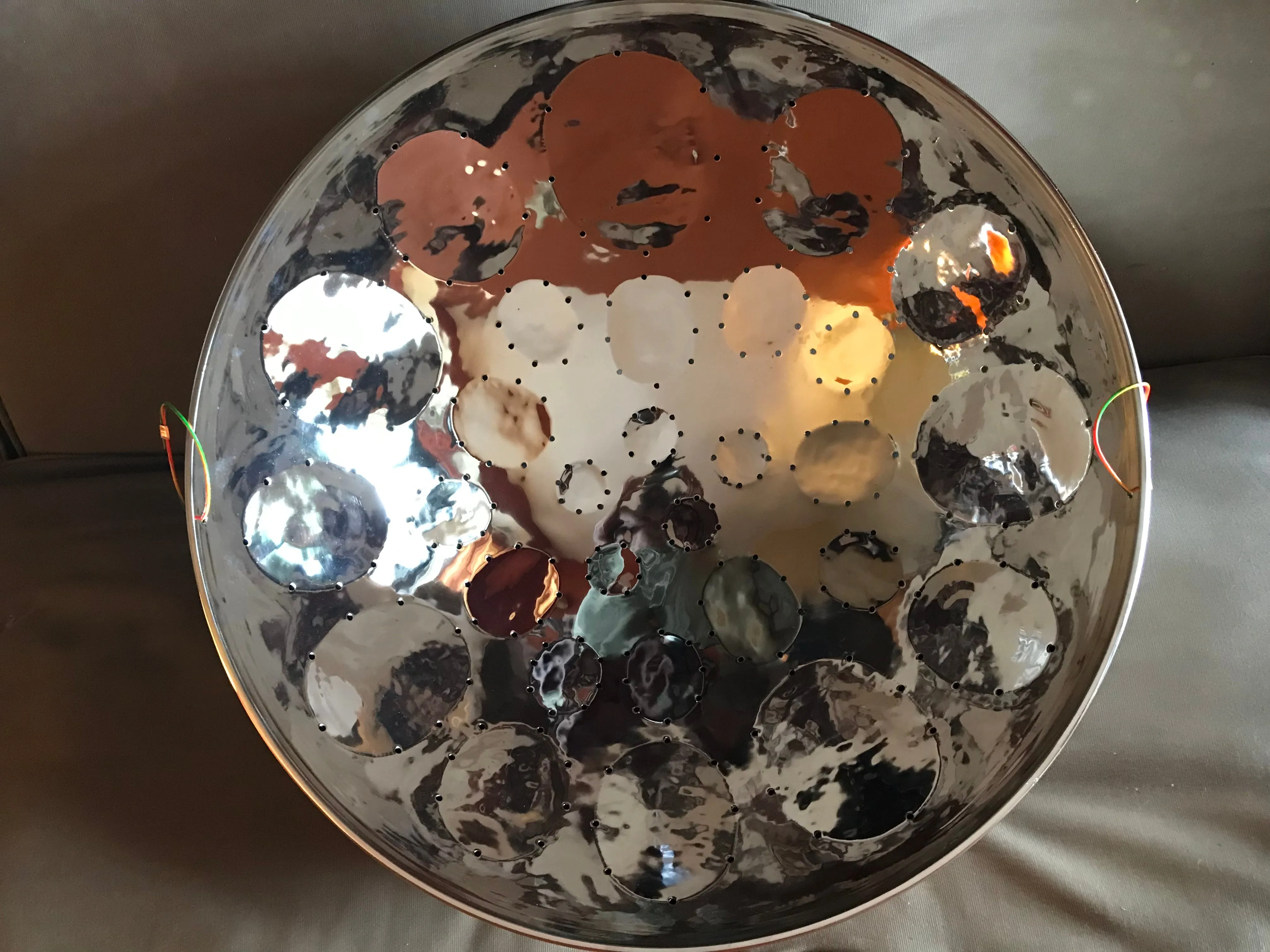 Oversized Low C Lead Pan with High Gloss Chrome (26in. Diameter)