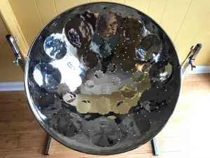 Oversized Low C Lead Pan with High Gloss Chrome (26in. Diameter)
