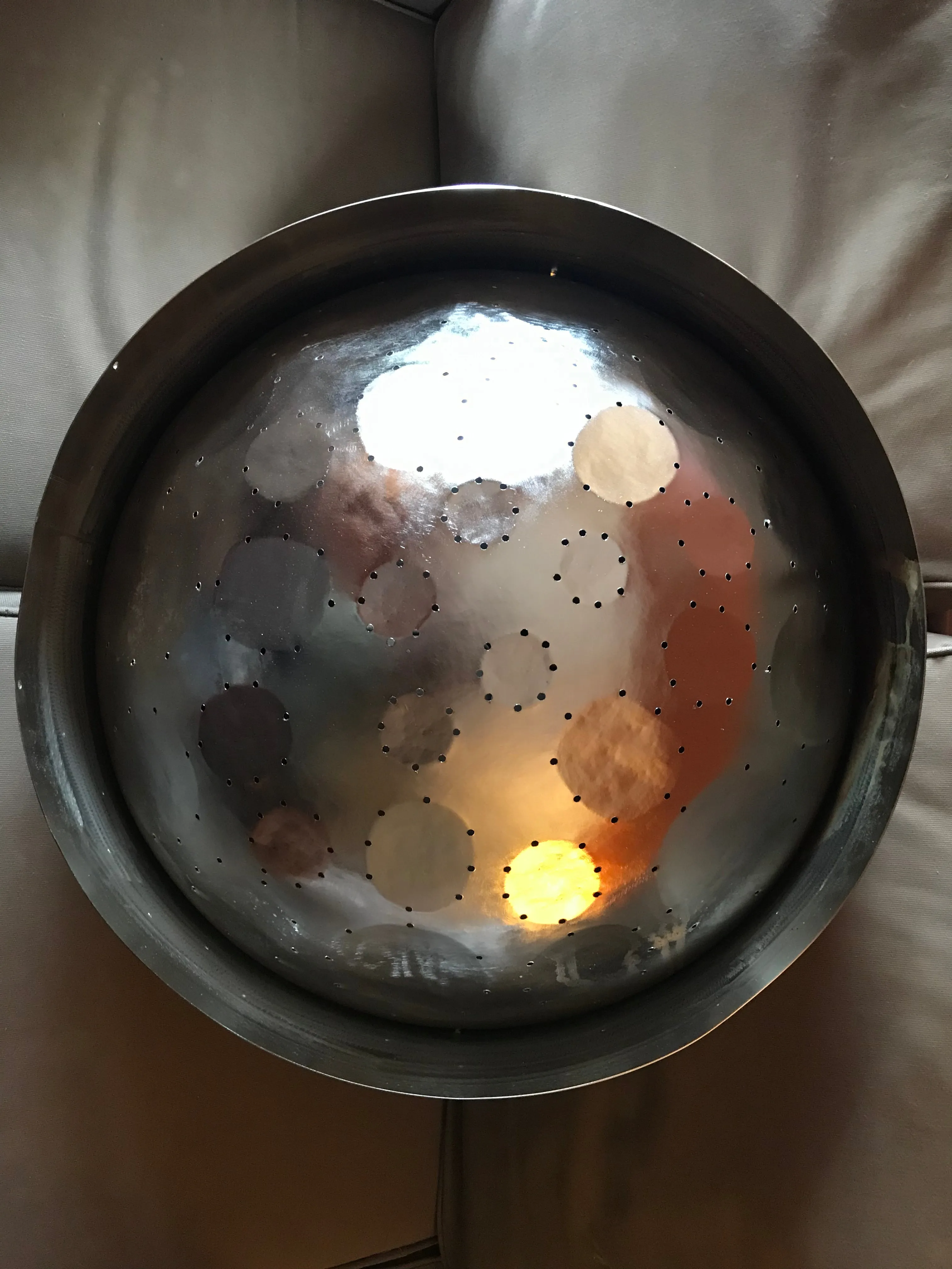 Oversized Low C Lead Pan with High Gloss Chrome (26in. Diameter)