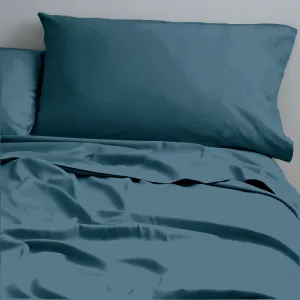 Park Avenue 500 Thread Count Natural Cotton Sheet Set - Teal