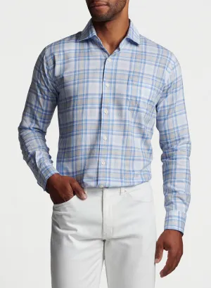 Pawley Summer Soft Cotton Sport Shirt- Cottage Blue