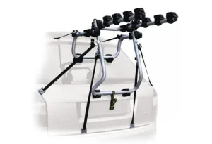 Peruzzo Venezia 4 Bike Rear Boot Carrier - Black