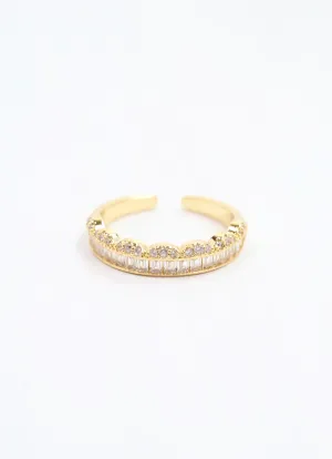 Pettiford CZ Ring Gold