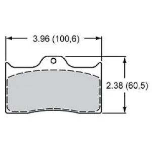 Polymatrix E Pad Set For Dynalite Caliper