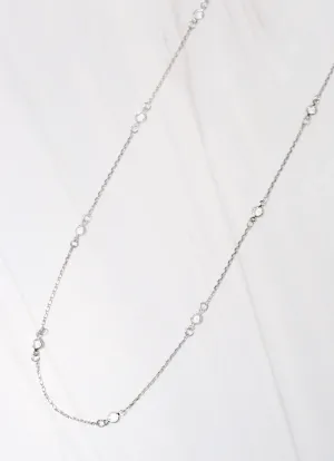 Poulin Long Necklace SILVER