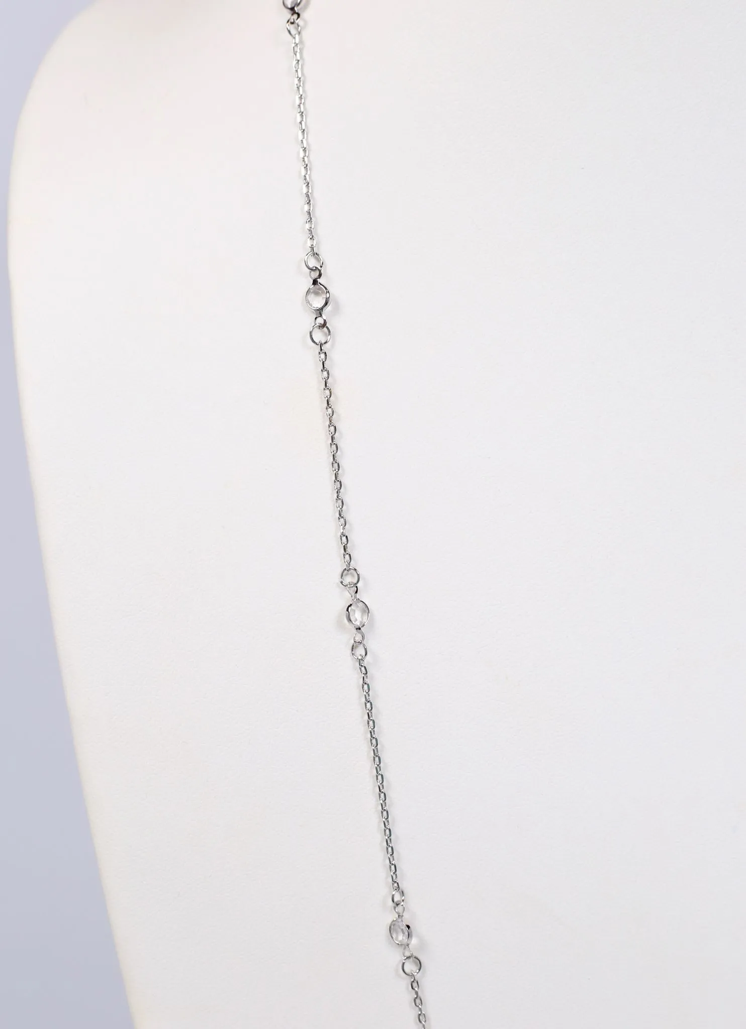 Poulin Long Necklace SILVER
