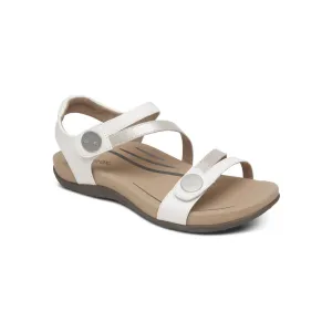 [PRE-ORDER] Aetrex | Jess Quarter Strap White